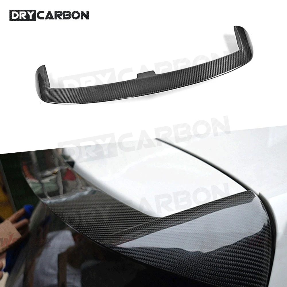 

Carbon Fiber Rear Roof Spoiler Lip Wings for Volkswagen VW Golf 6 MK6 VI Sandard 2010-2013 V Style Car Acessaries FRP