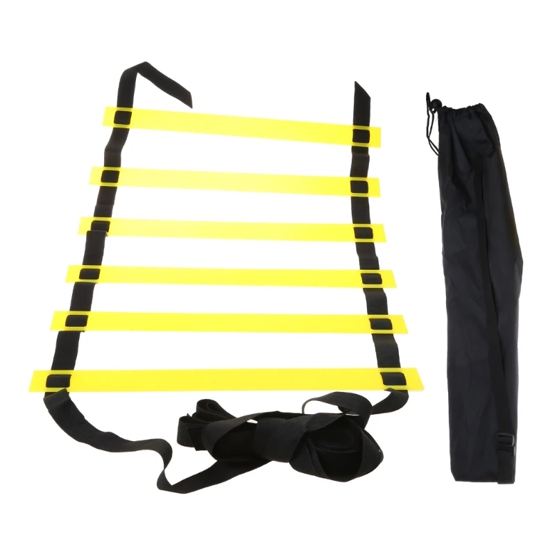 

Agility Ladder Speed Ladder Equipment, Soccer Ball Football Flexibility Training Fitness Jumpings Ladders Footworks Set