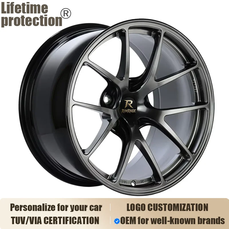 

Forged Wheels Custom Alloy 16-19 Inch 5x112 5x114.3 for BMW M3 M2 Audi A4 RS5 Toyota 86 Porsche 911 Lexus IS