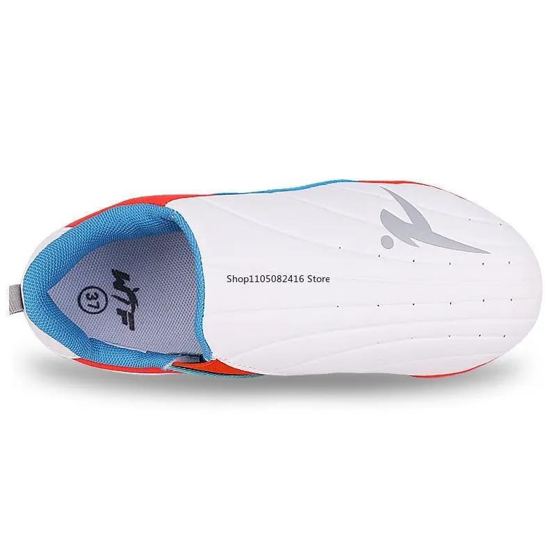 أحذية فنون الدفاع عن النفس المهنية الرجال النساء منخفضة أعلى أحذية التايكوندو مريحة لينة الكونغ فو أحذية الكبار الكاراتيه التايكوندو أحذية رياضية