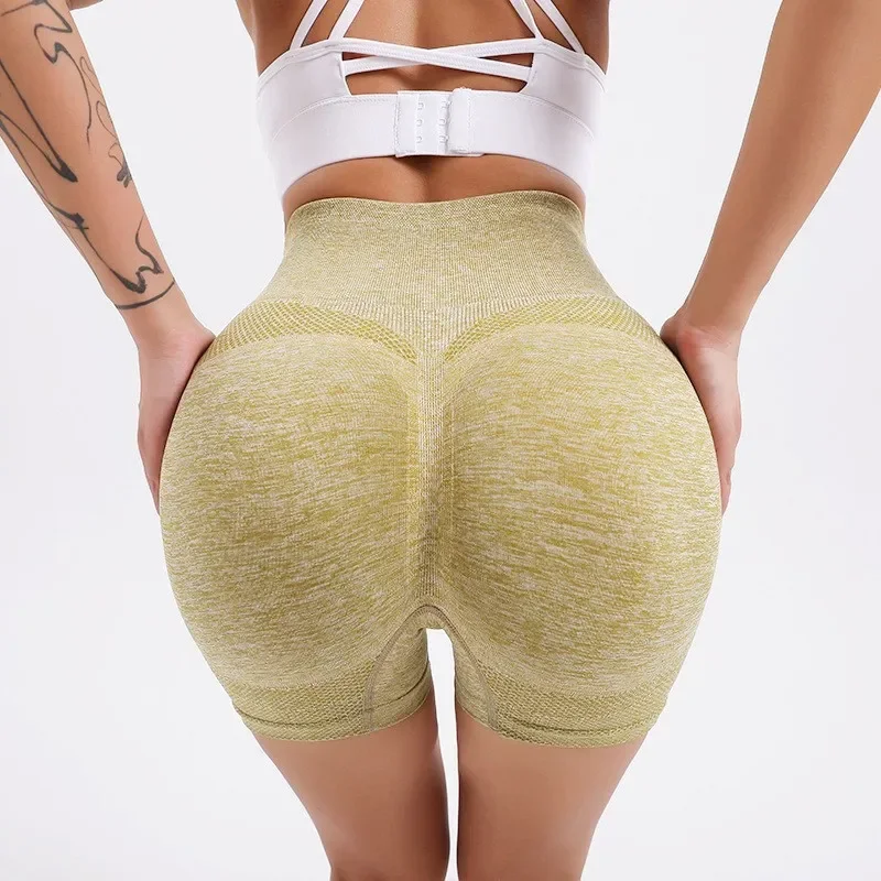 

Women Yoga Shorts High Waist Workout Shorts Fitness Yoga Lift Butt Fitness Ladies Yoga Gym Running Short Pants Sportswear