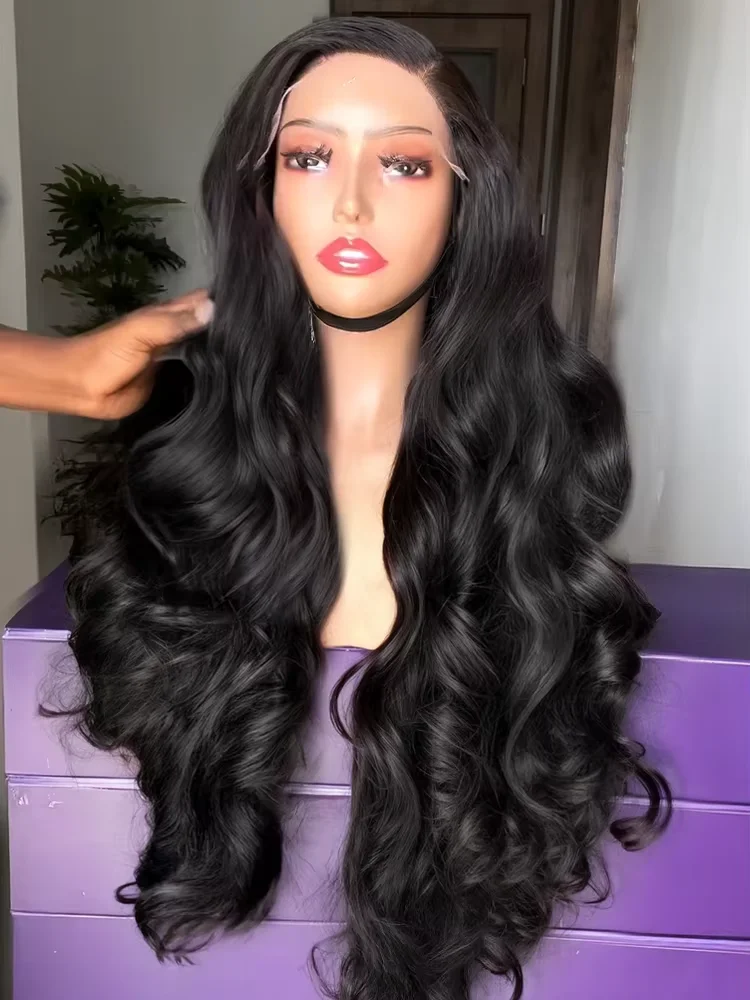 

30 40 Inch 13x6 Body Wave Lace Frontal Human Hair Wig 200 Density 13x4 HD Transparent Lace Front Wigs Brazilian For Black Women