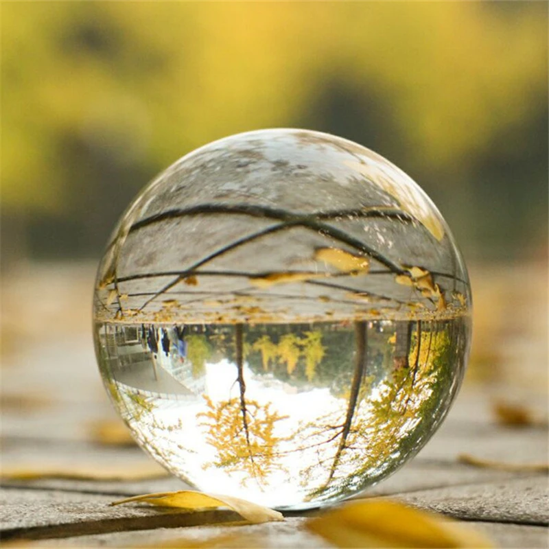 K9 Clear Lens Chandelier Ball Crystal Sphere 20/30mm Glass Ball Transparent Crystal Ball Photography Home Decoration Lensball