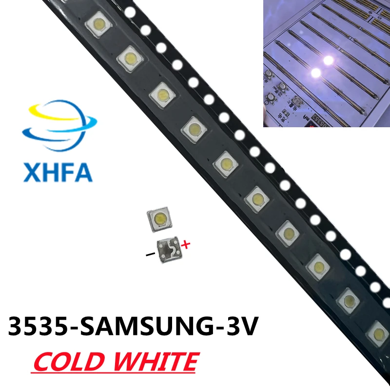 SAMSUNG LED 2000pcs Backlight High Power LED 1W 3537 3535 110LM Cool white SPBWH1332S1BVC1BIB LCD Backlight for TV sansu