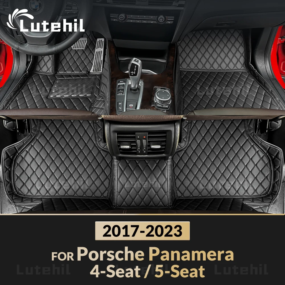 

Автомобильные коврики для Porsche Panamera 4-Seat/5Seat 2017-2023 2018 2019 2020 2021 2022 Коврик Аксессуары для интерьера