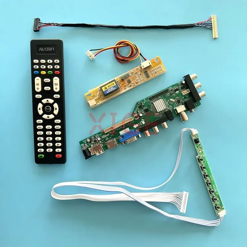 

Controller Board Fit B141EW01 B141EW02 B141EW03 B141EW04 USB+HDMI+VGA+AV+IR LVDS-30Pin 1CCFL 1280*800 LCD Screen Digital DVB Kit