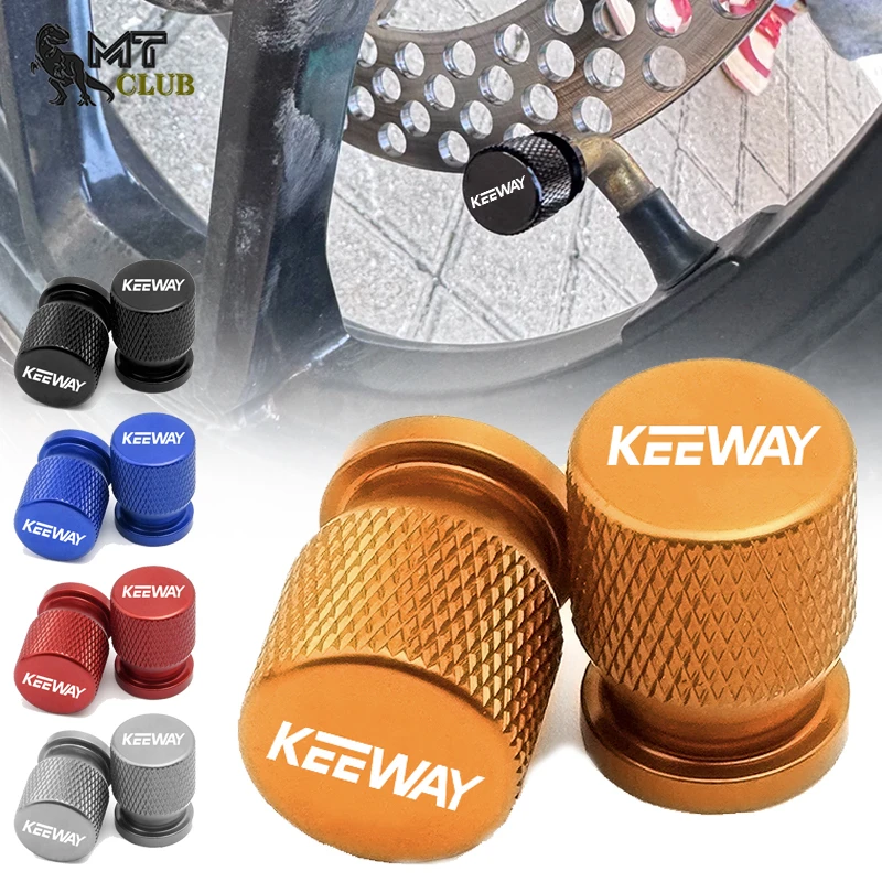 For Keeway Hurricane 50 Vieste 300 Zahara Cityblade K-Light Superlight RKR RKV RKF 125 RKS 150 2020 2021 Wheel Tire Valve Caps