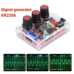 1Hz -1MHz XR2206 Function Signal Generator DIY Kit Sine/Triangle/Square Output Signal Generator Adjustable Frequency Amplitude