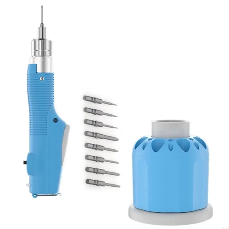 Rechargeable Electric Screwdriver Cordless Power Tool Quick Changes Household Small Electric Screwdriver Kits Repair Tool 37JD