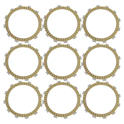 9PC Motorcycle Friction Clutch Plates Discs For Yamaha YZFR1 R1 09-14 MT-09 MT09 Tracer 900 FJ09 FZ-09 YZ450F WR450F YZ426F