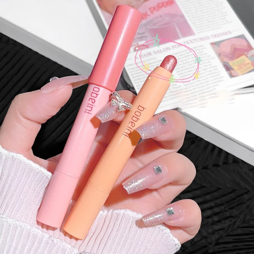 Matita per ombretto perlato, duratura, impermeabile, glitter, opaca, ombretto, luccicante, baco da seta, penna per occhi ad alta pigmentazione