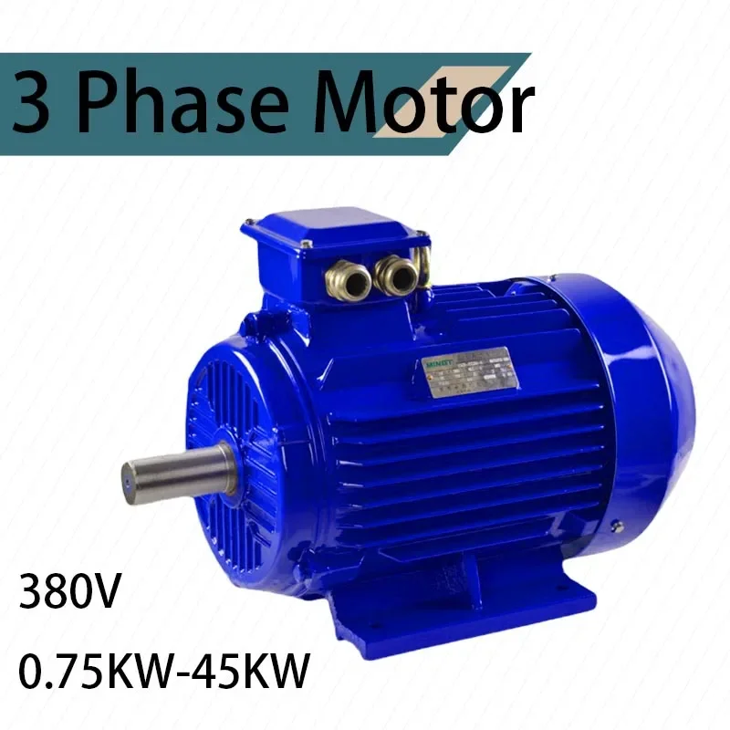 

380V 50HZ 60Hz Ac Motor Electric 3 Phase Three Phase Asynchronous Motor Electric 380V 400V Speed Control Three Phase Motor