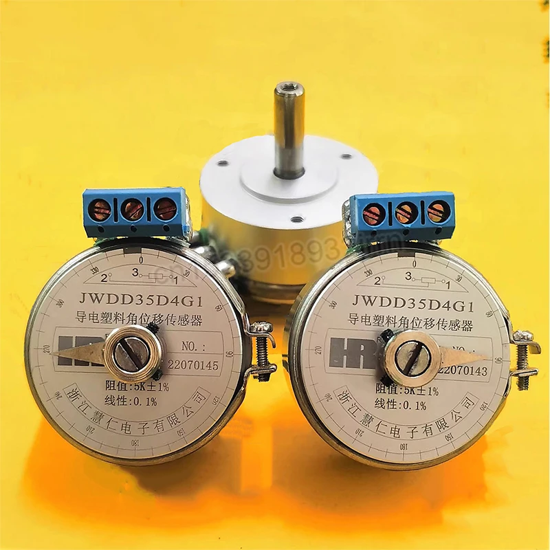 

JWDD35D4G1 Precision Conductive Plastic Potentiometer JWDS with Pointer Linear 0.1% 1K2K5K10K Customized