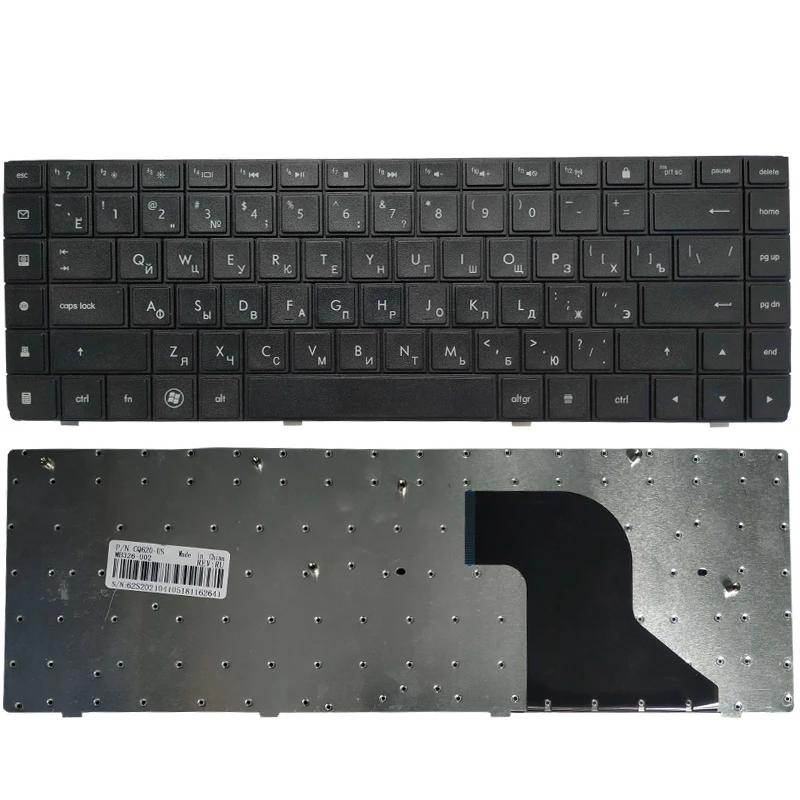 

NEW RU Russian Laptop keyboard For HP Compaq 620 621 625 CQ620 CQ621 CQ625