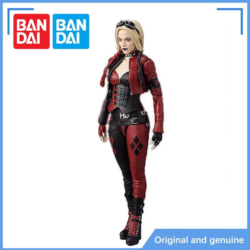 

Стандартные фигурки Bandai из натурального аниме S.H.FiguArts Harlene Kunzel, коллекционная модель «Отряд самоубийц», детские игрушки