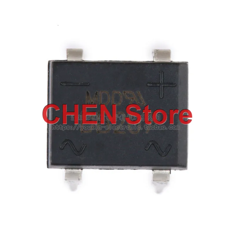 10 Buah Original DB207 2A/1000V Rectifier Bridge Stack Single-Phase Glass Passivation Rectifier