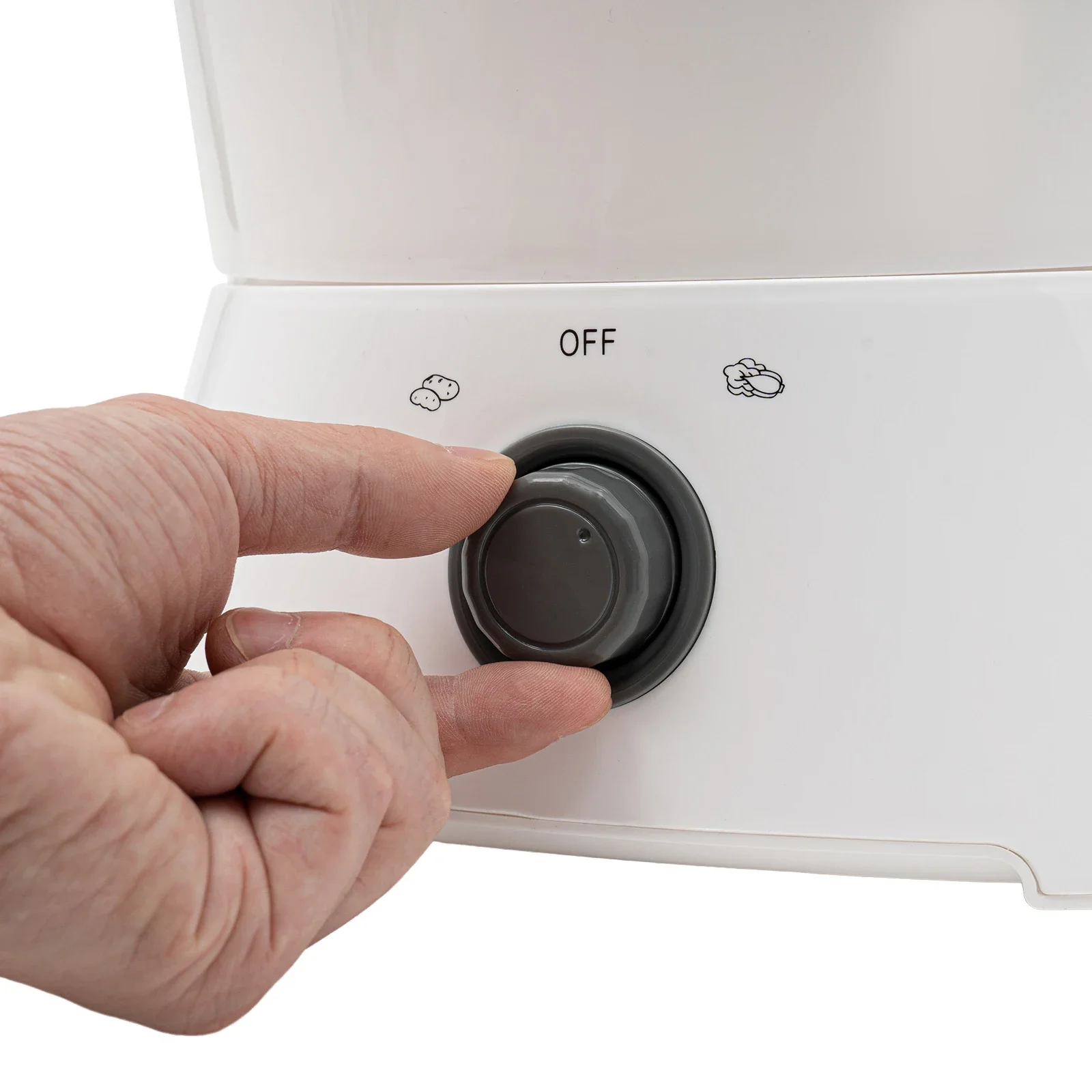 مقشرة البطاطس الكهربائية، آلة تقشير البطاطس الكهربائية التجارية بقدرة 85 وات، مقشرة أوتوماتيكية، مناسبة للبطاطس سعة 1.76 رطلًا #5