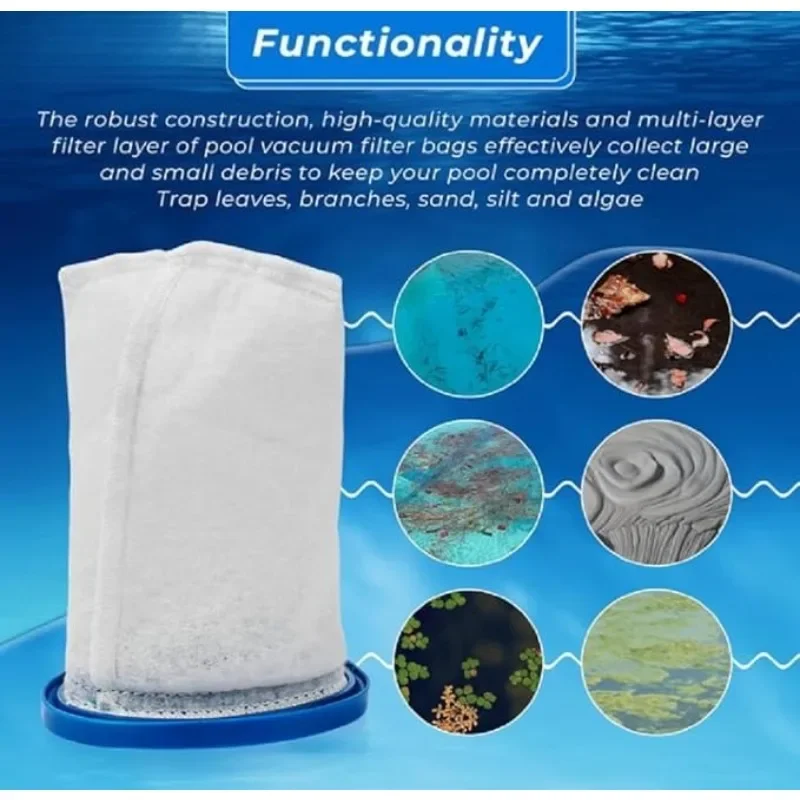 Новинка, 2 шт. для P30X022SS/PBW022SS/P30X022XF/PBW022XF, ручной пылесос для бассейна, мешок с фильтром для песка и наклона для бассейна Blaster Max