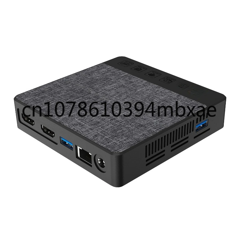 ASCOSK N42  Mini PC Intel Celeron N3350 2.4GHz Licensed Wins 10 Pro 4GB+64GB 2.4/5.8GHz WiFi BT4.0 4K Desktop Computer