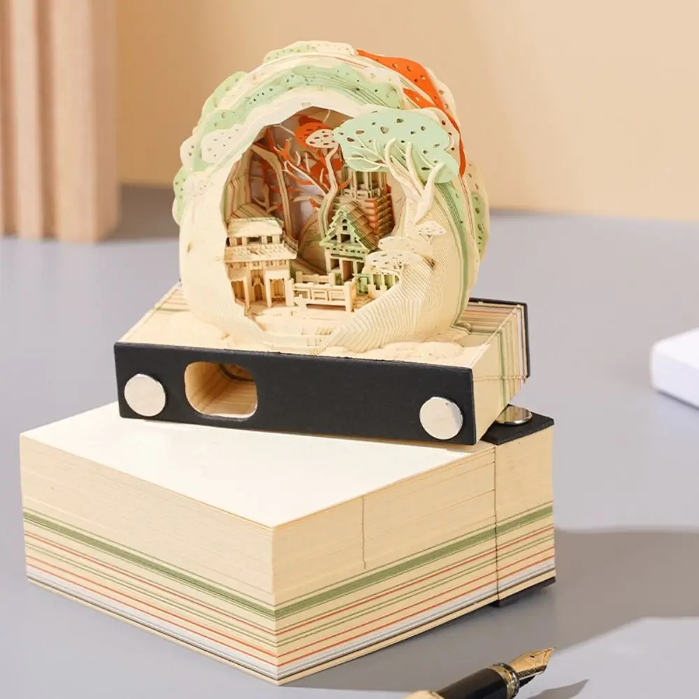 

Записная книжка с 3D резьбой, забавная записная книжка, бумажная записная книжка ручной работы «сделай сам», бумага для заметок ручной работы, блокнот для дома и офиса