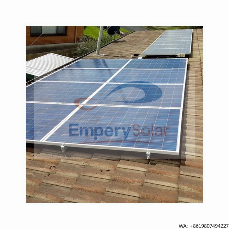 Off Adjustable Panel Tilt Bracket Pitch Tile Roof Grid Home Power System Solar Mounting