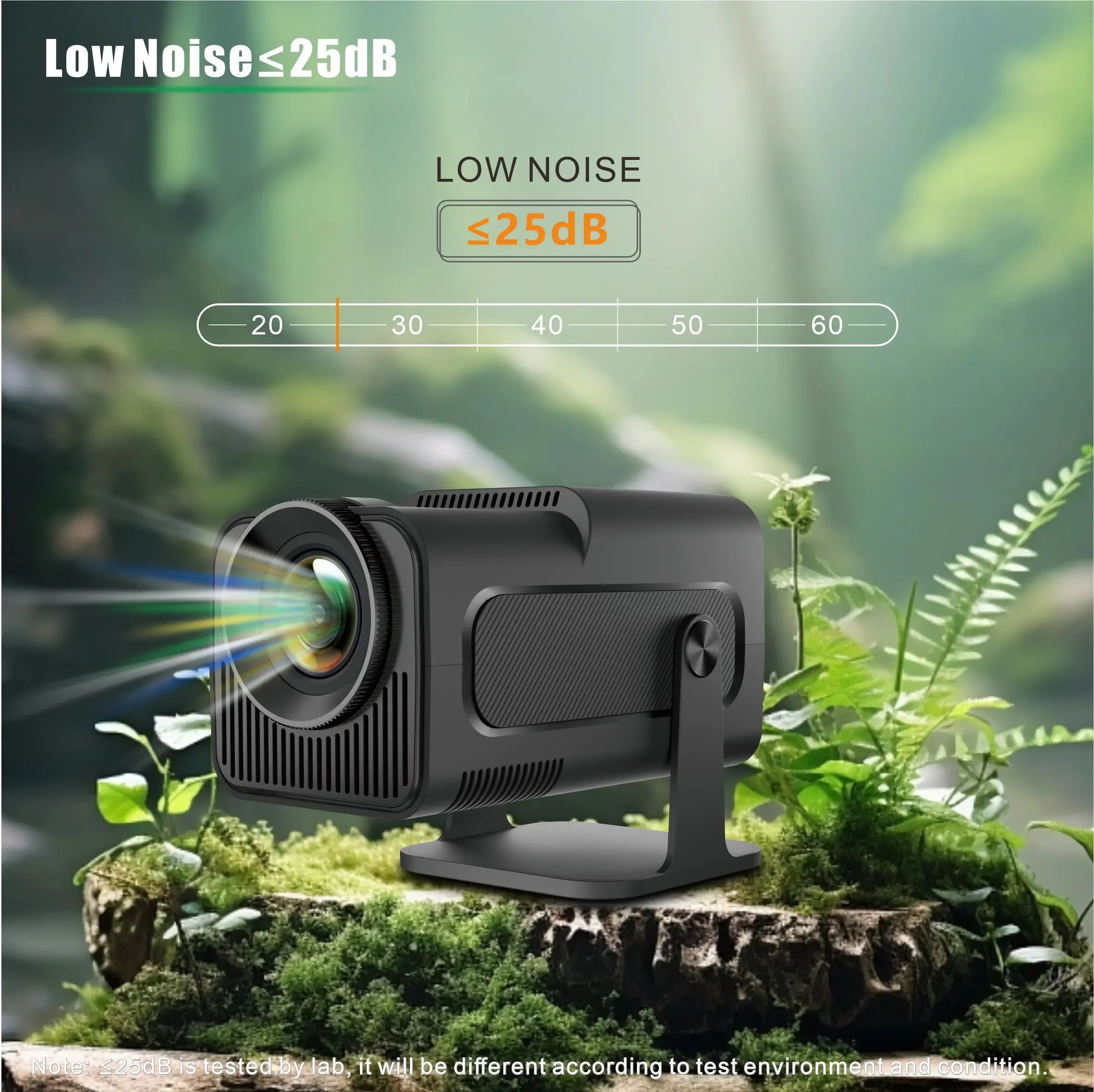 الجملة HY320 كامل HD المسرح المنزلي Proyector البسيطة الذكية أندرويد أجهزة العرض المحمولة السفر في الهواء الطلق العارض 4K مصنع