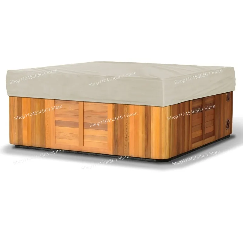 210D Oxford cloth bathtub cover, outdoor jacuzzi protective cover, dust and UV protection cover