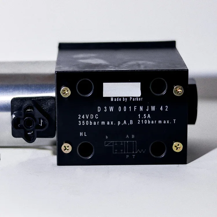 Cross-borderHot salesindustrial ไฮดรอลิกแม่เหล็กไฟฟ้าวาล์วทิศทางวาล์วไฮดรอลิก D3W001ENJW42