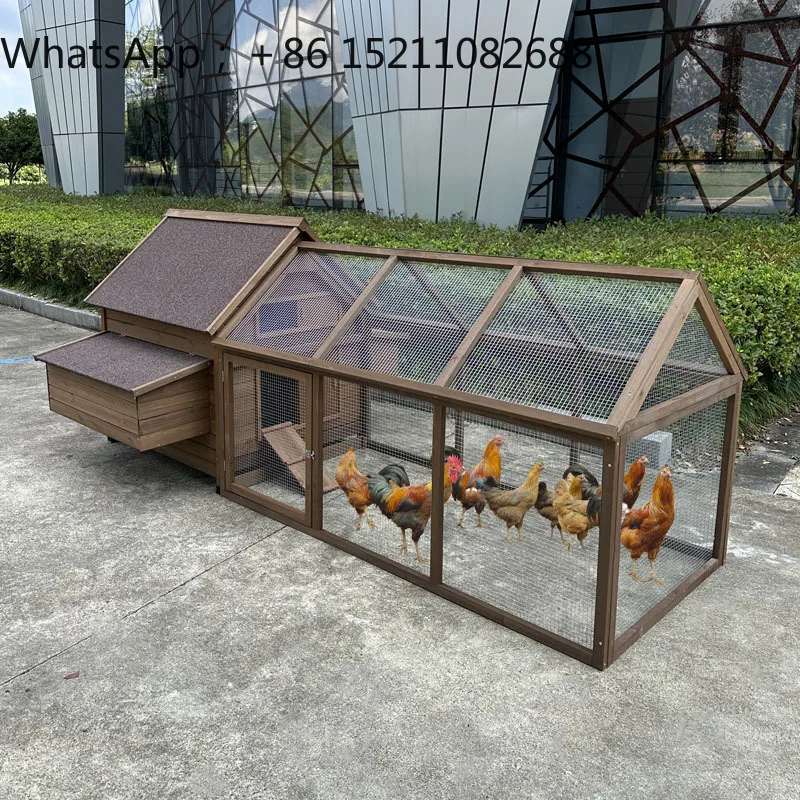 SCY outdoor large solid wood chicken cage chicken nest large rabbit nest rabbit cage courtyard farm
