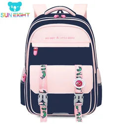 SUN EIGHT 2024 NEW Orthopedic Backpack Boy/Girl School Backpack 16inch Kids Backpacks 16inch（40.5cm)