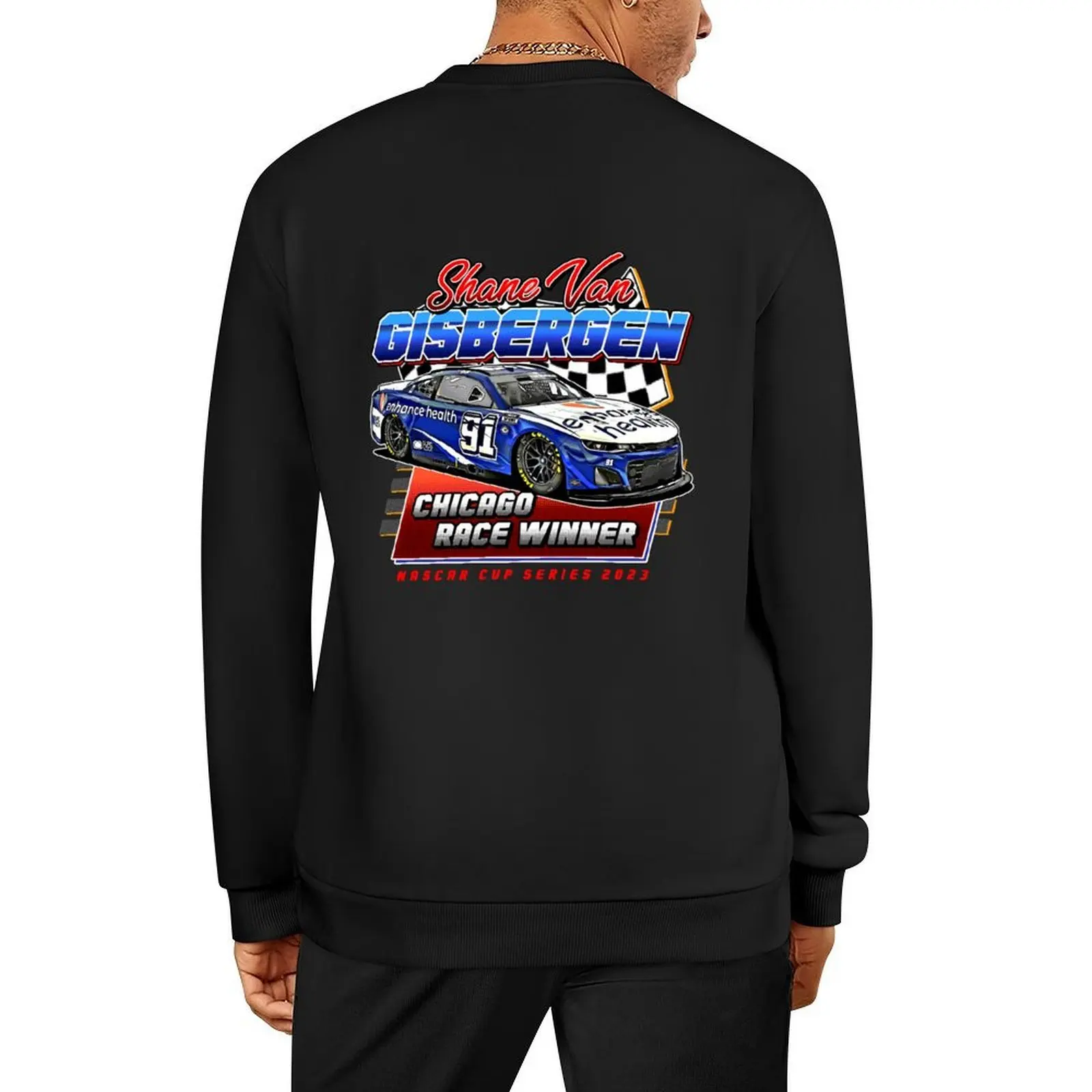 

Shane Van Gisbergen Chicago Race Winner Nascar Cup , Kyle Larson Pullover fashion men mens clothing aesthetic sweatshirts