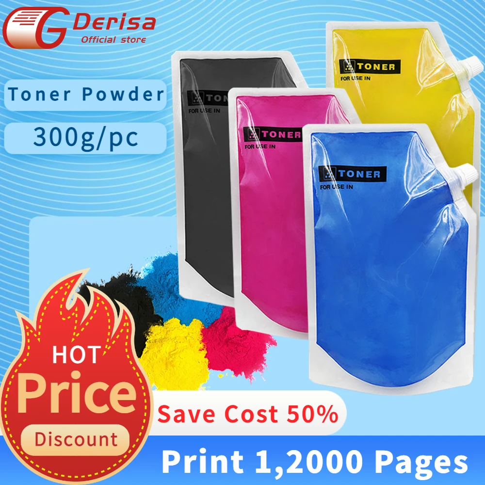 Derisa Toner Powder Compatible for Samsung CLT-506s clt506 Cartridge for CLP-680 CLX-6260FR 6260FD 6260FW 6260ND 6260NR Printer