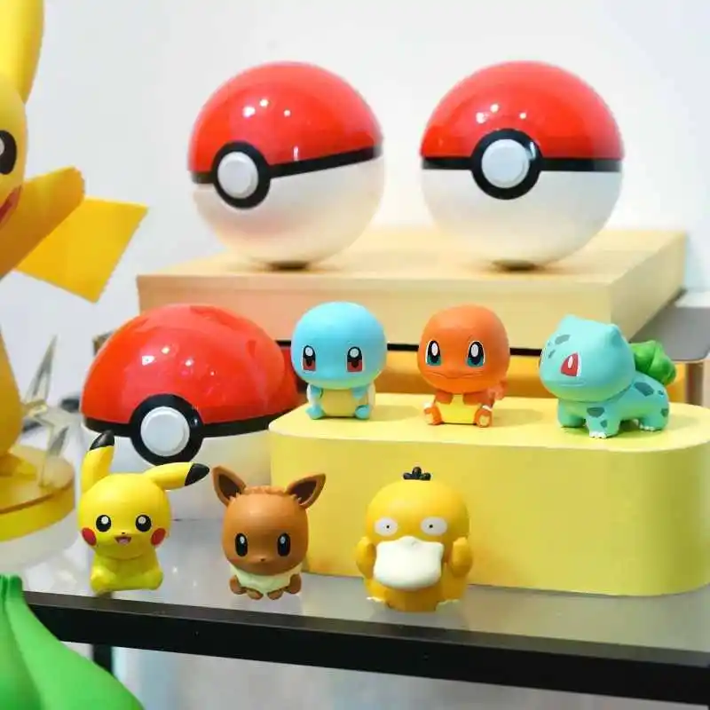 Hot Authentic Funismo Pokemon Blind Box Palmsize Wonders Series1 2 3 Simpatici ornamenti per il desktop Figurine da collezione in PVC Modello giocattolo