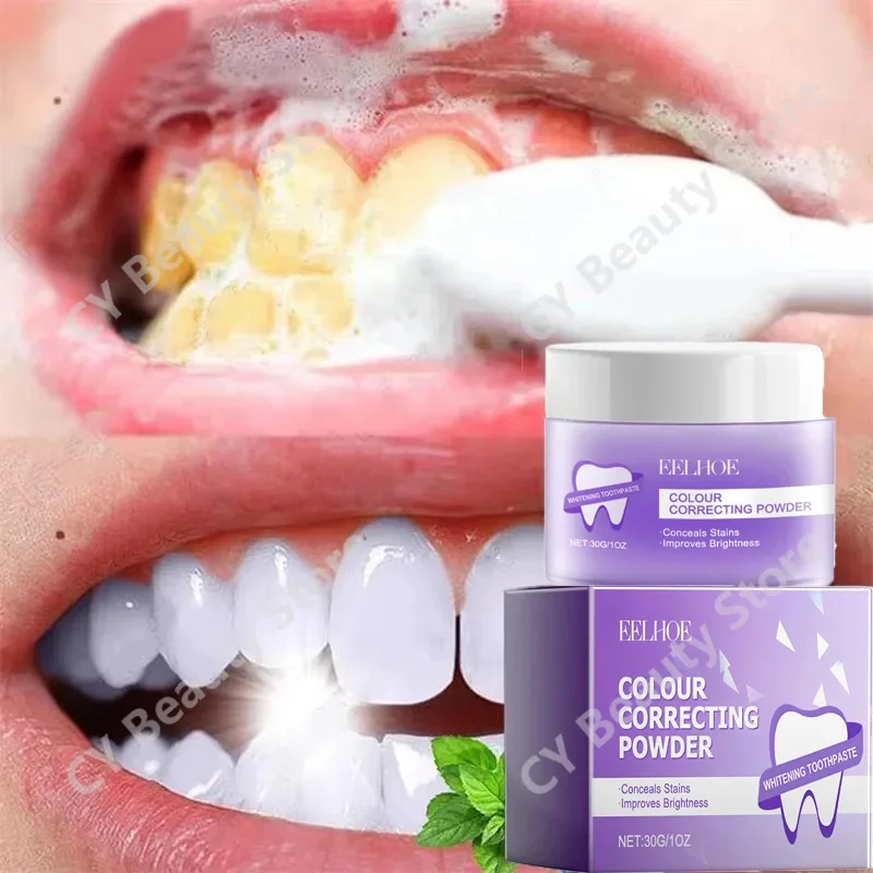 

5 Days Teeth Whitening Powder Remove Plaque Stains Dental Calculus Deep Cleaning Fresh Breath Oral Hygiene Tooth Care Products