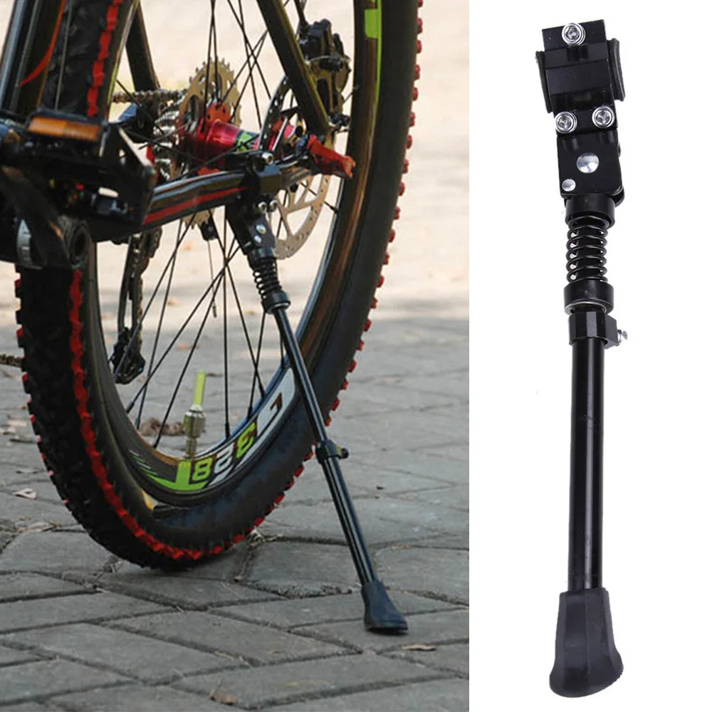 

Bicycle Aluminum Alloy Single Leg Kickstand MTB Rear Stand Side Stand Bike Accessory Road Bike Support Adjustable Length