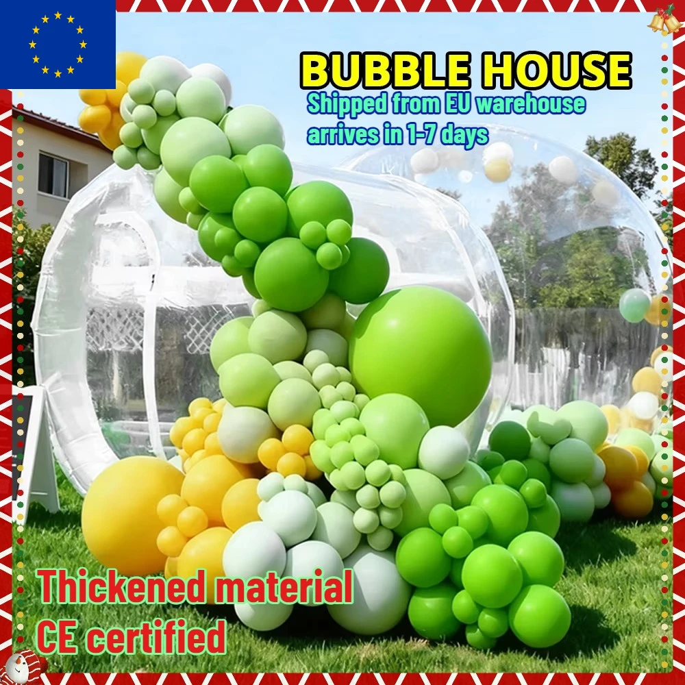 Bolla domestica commerciale, sala espositiva trasparente gonfiabile, punto di controllo per l'arrivo di eventi ed esposizioni, feste di festa