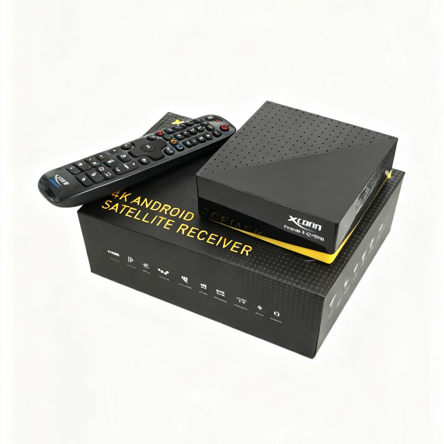 4K*Satellite Service Forever* Support FOREVER Function X-CYBER 4GB 32GB IPTV Box with TVONAIR3 XCONN
