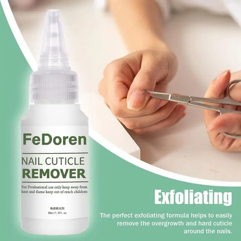 30ML Nail Cuticle Remover Dried Nail Cuticle Softener Oil Care Finger Nutrition Nourishing Liquid Nail care treatments