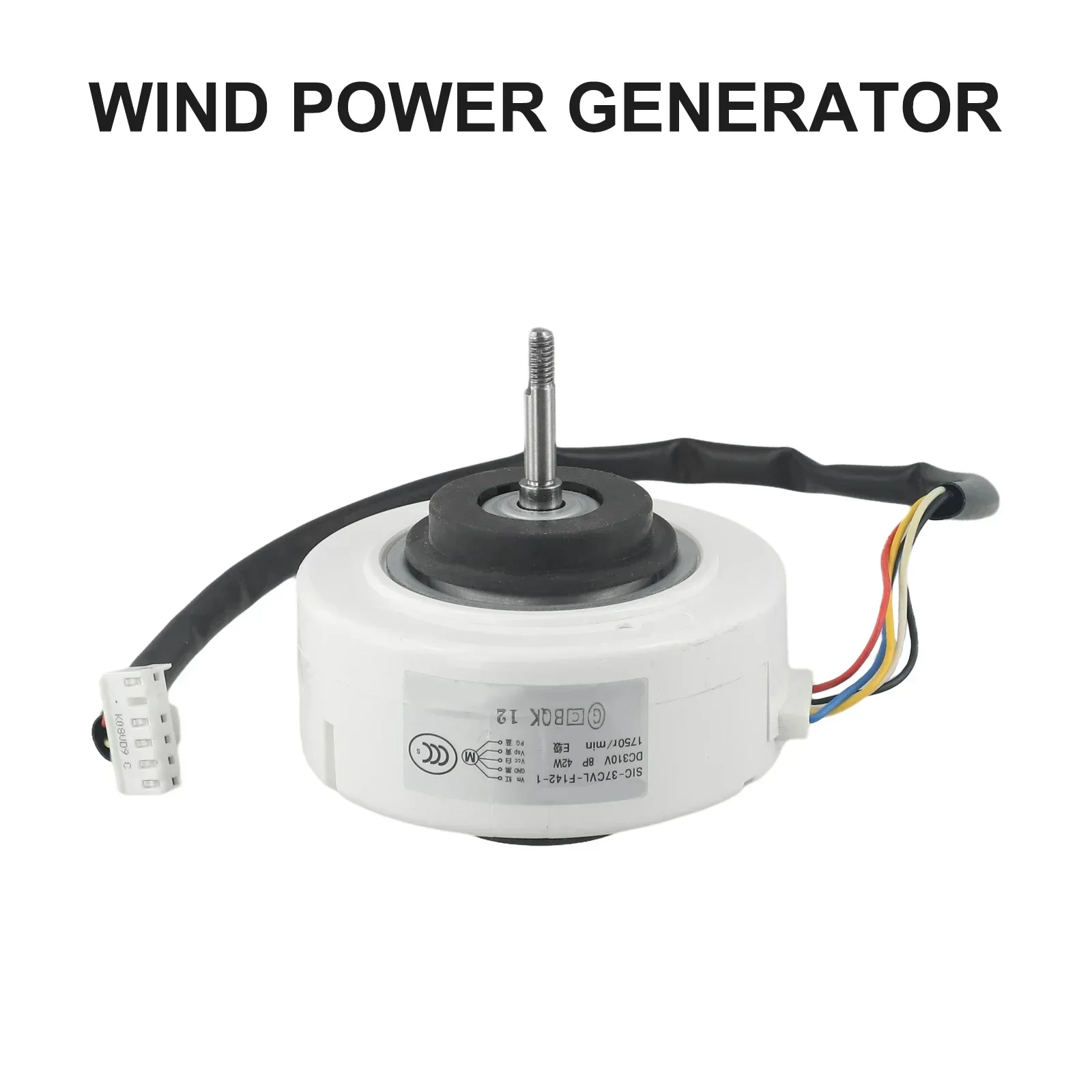 1pcs 3-Phase Electric Wind Turbine Generator DIY Brushless Power Motor AC/DC9V-72V Brushless Wind Generator Hydroelectric Genera