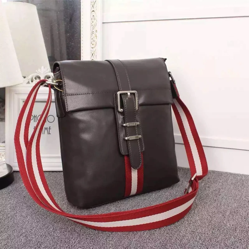 Leather B Design Men\'s Shoudler Bag Business Casual Men Envelope Bag High Quality Business Causal Luxury Style Men Crossbody Bag