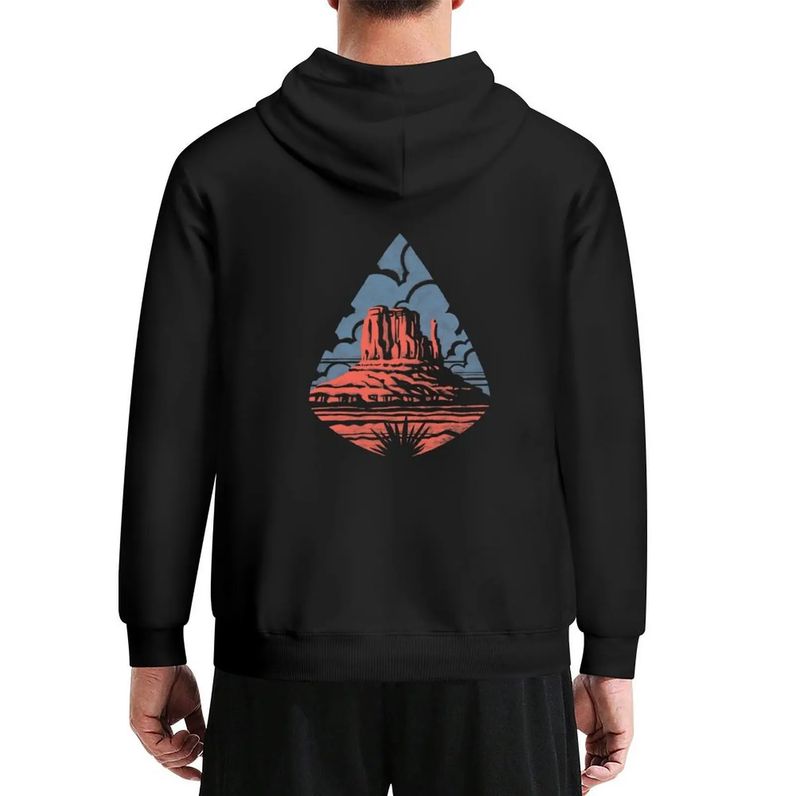 

Monument Valley Hoodie autumn clothes male clothes winter clothes anime clothing hoodie for men