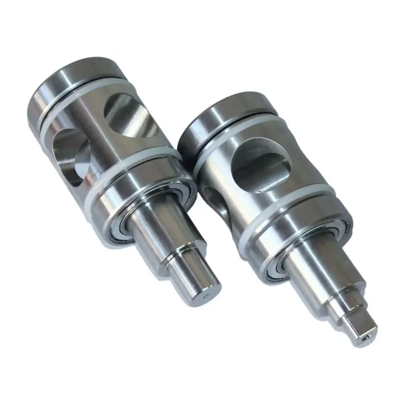 الروتاري صمام الأساسية SS304 غير القابل للصدأ بوابة التحول الأسطوانة من ماكينة تعبئة معجون DN25/38 SHENLIN