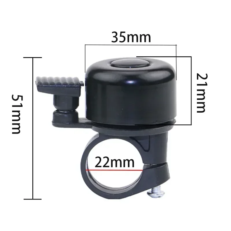 Bicycle Bell Alloy Mountain Road Bike Horn Sound Alarm Doorbell Safety Warning Cycling Handlebar Metal Ring Call MTB Accessories