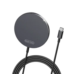 Magnetic Wireless Charger For iPhone 15 14 13 12 11 Pro XS Max Mini X XR Induction Fast Wireless Charging Pad For AirPods Pro 2