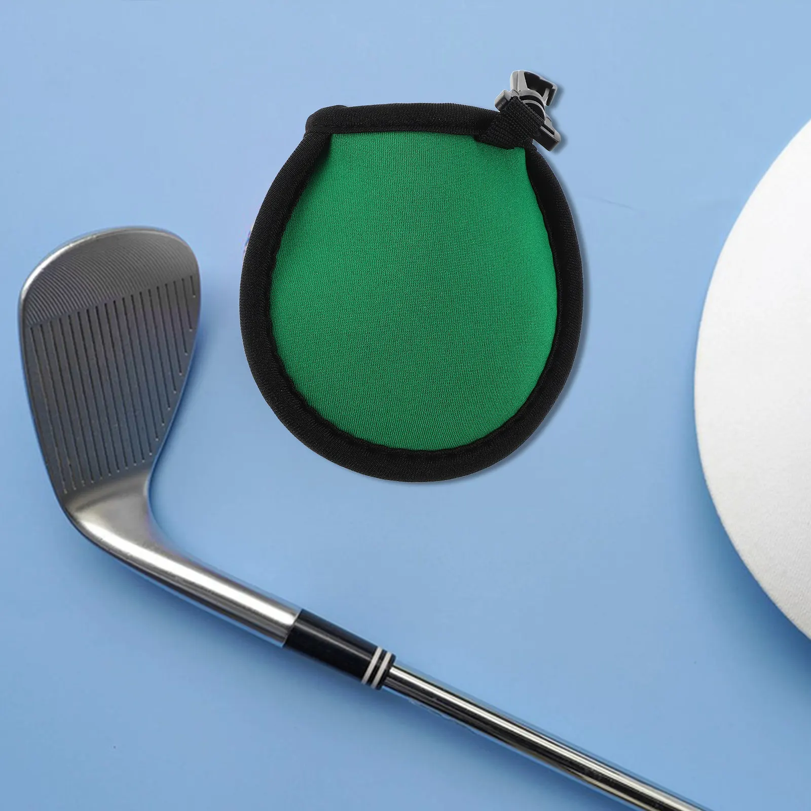 

3Pcs Golf Ball Cleaner Bag Hook Portable Hanging Pouch Outdoor Golf Accessories Storage Protector Sleeve Golfs Holder