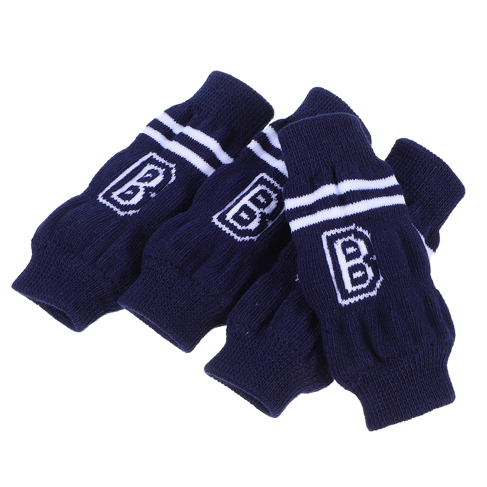 

4pcs Pet Elbow Protector Knitted Dog Leg Sleeves Durable Soft Breathable Hock Covers For Small Dogs Protective Joint Guards