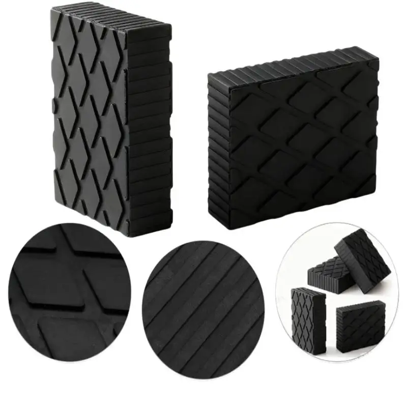 Heavy-Duty Car Lift Pad with Quality Rubber for Safe Shock Absorption