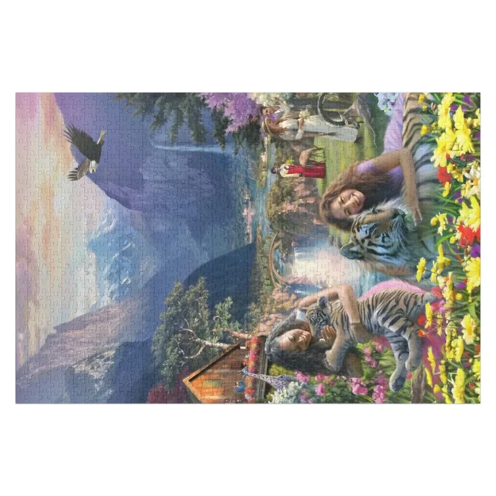 

Paradise in Sunset Jigsaw Puzzle Custom Child Custom Puzzle