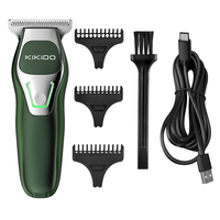 KIKIDO Mini Hair Clipper Professional Hair Trimmer for Men Rechargeable Beard Trimmers Cordless Electric Cutting Machine KK-A97