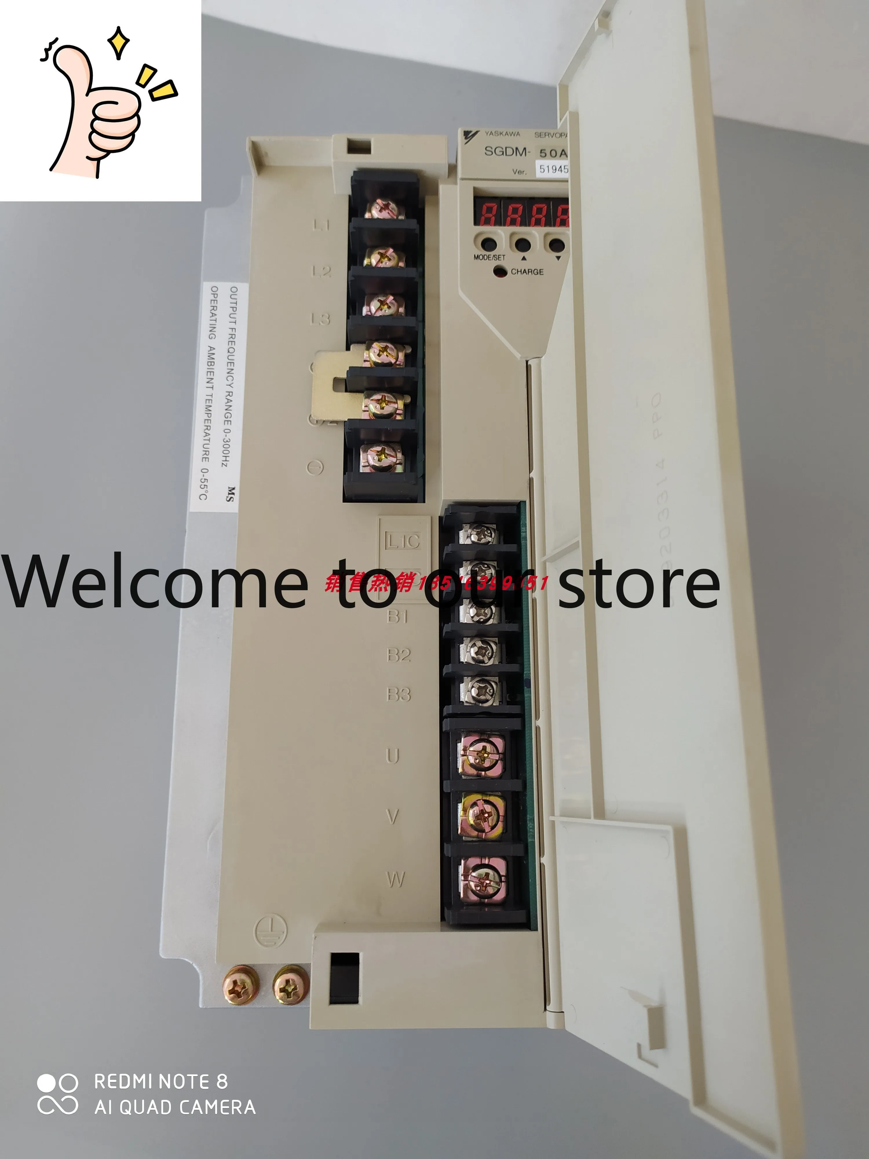 SGDM-50ADA New Original, Yaskawa Yaskaw Servo Quality Assurance 1 Year